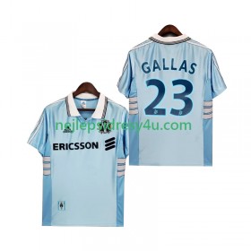 Fotbalový Dres Olympique de Marseille Gallas 23 1999 Retro Venkovní 1998